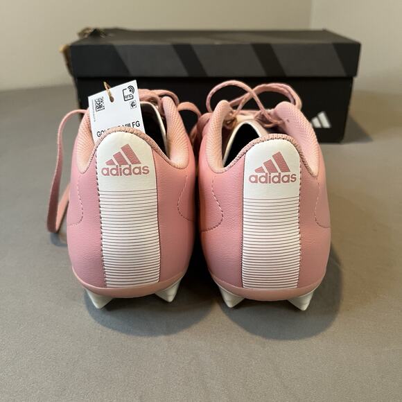 Adidas Goletto VIII Women's 10 Pink/White Firm Soft Ground Soccer Cleats New - Picture 3 of 7
